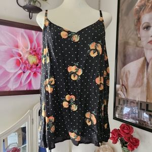 Torrid floral polka-dot tank top cami